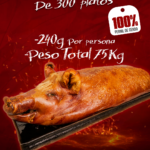 LECHONA para 300 personas