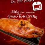 LECHONA para 400 personas